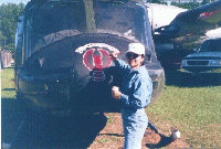 Marla Trimming the Decal